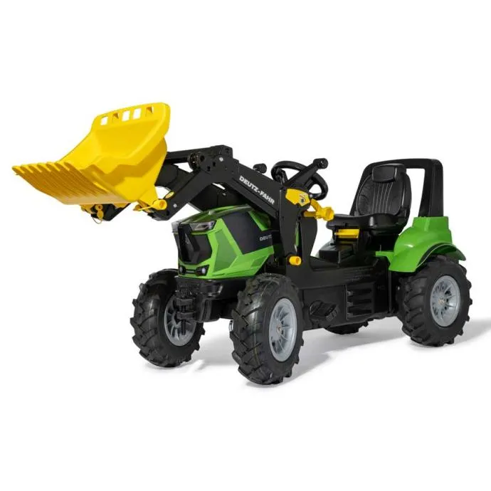 Rolly Toys Farmtrac Premium II Deutz 8280 TTV traktor na pedale sa uto - Satnica Đakovačka