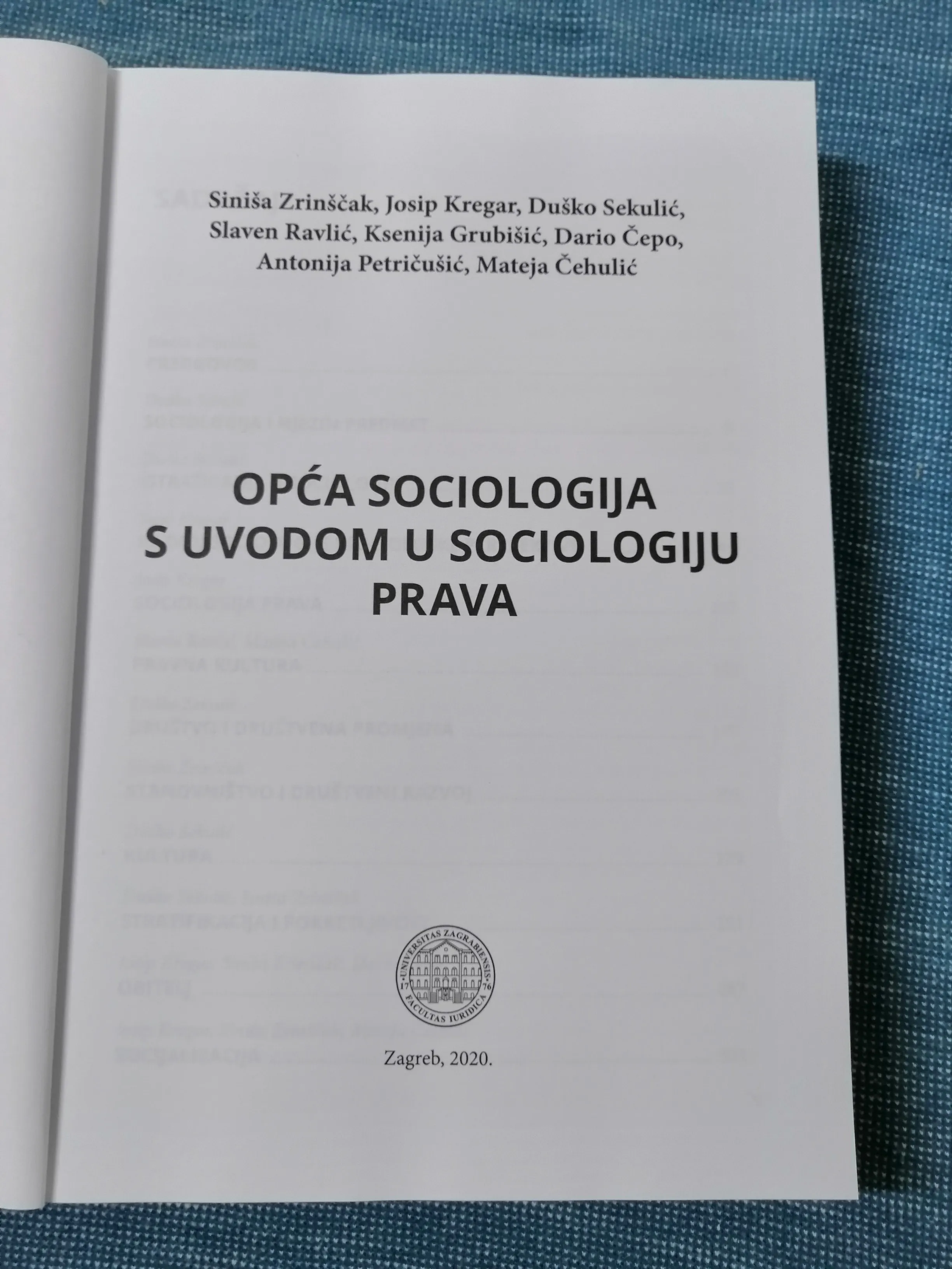 opća sociologija s uvodom u sociologiju prava - slika 2