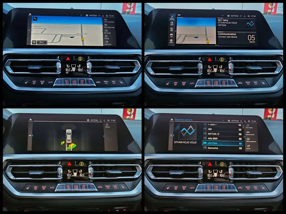 bmw 330e, m-paket, laser, virtual, koža, harman/kardon, ambi, reg, pdv - slika 16