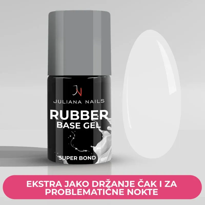 Gel lak – Rubber Base Gel – Milky White - Zagreb