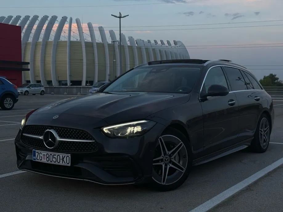 Mercedes-Benz C200d T AMG Line *Pano, vrhunsko stanje, 2 seta kotača* - Zagreb