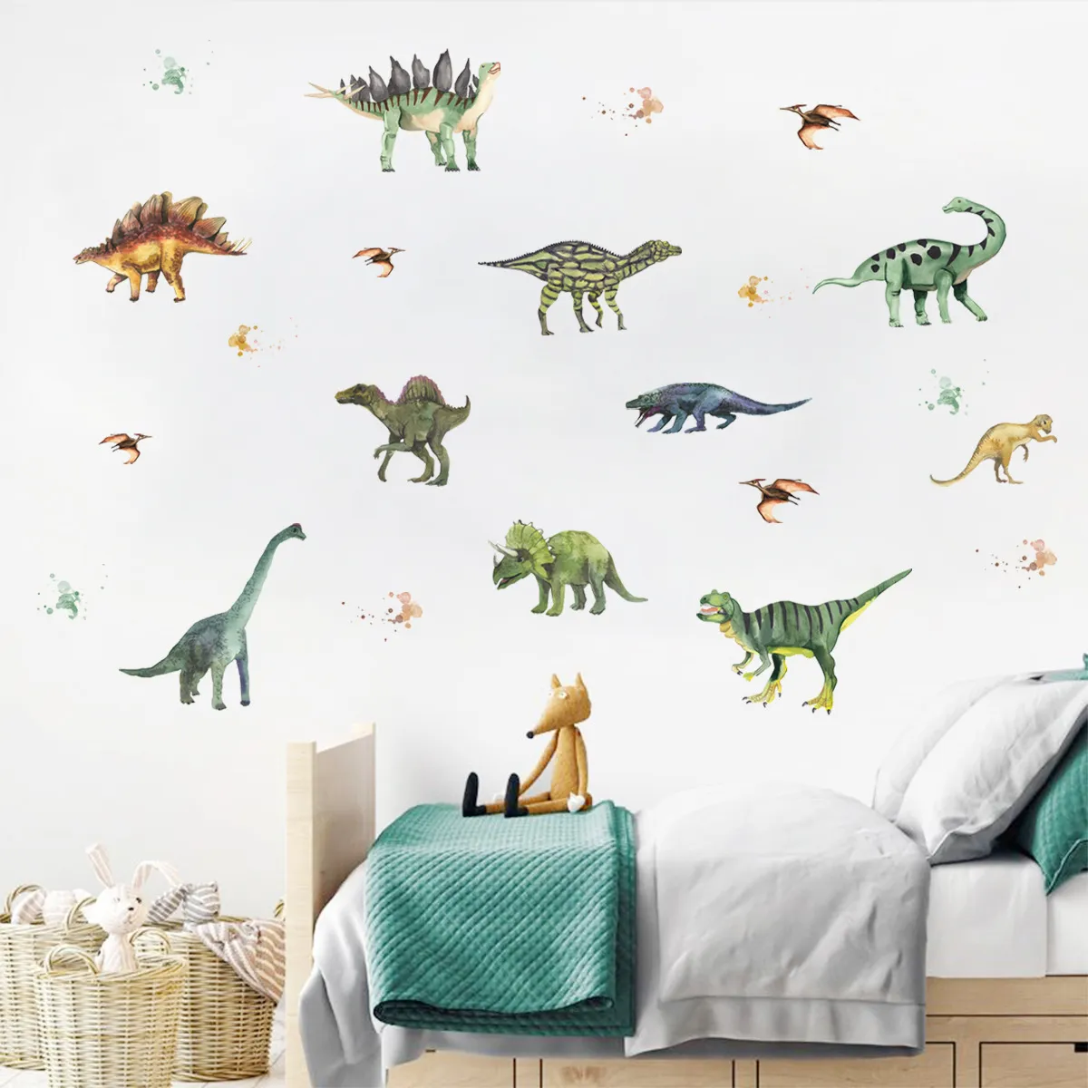 zidna naljepnica dinosaurs - slika 5