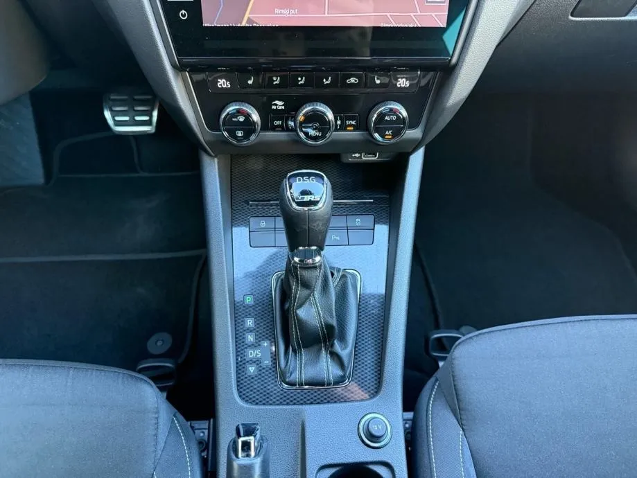 škoda octavia 2.0 tdi rs dsg °velika navi°kamera°mrtvi kut°reg:2/2027° - slika 15