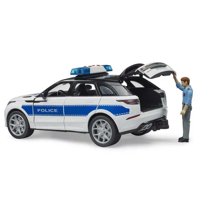 bruder policijsko vozilo range rover velar s policajcem - slika 3