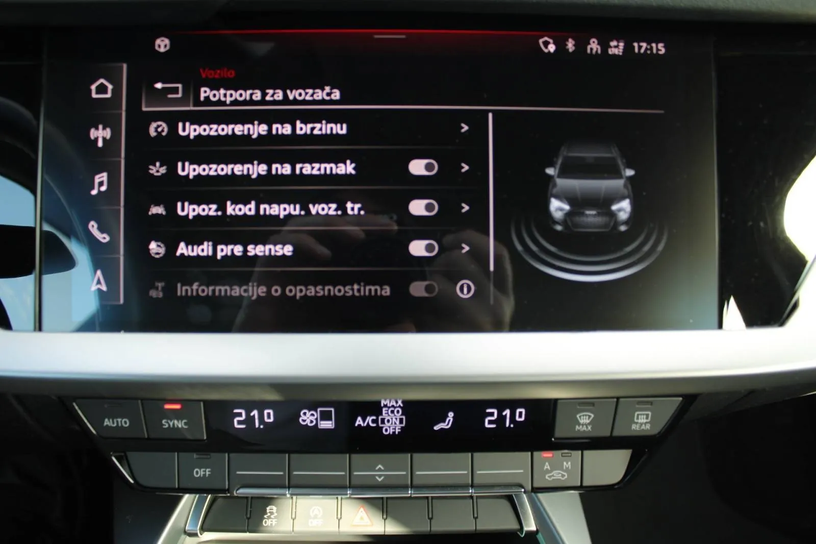audi a3 limousine 30tdi s-tronic s-line *navigacija* - slika 22