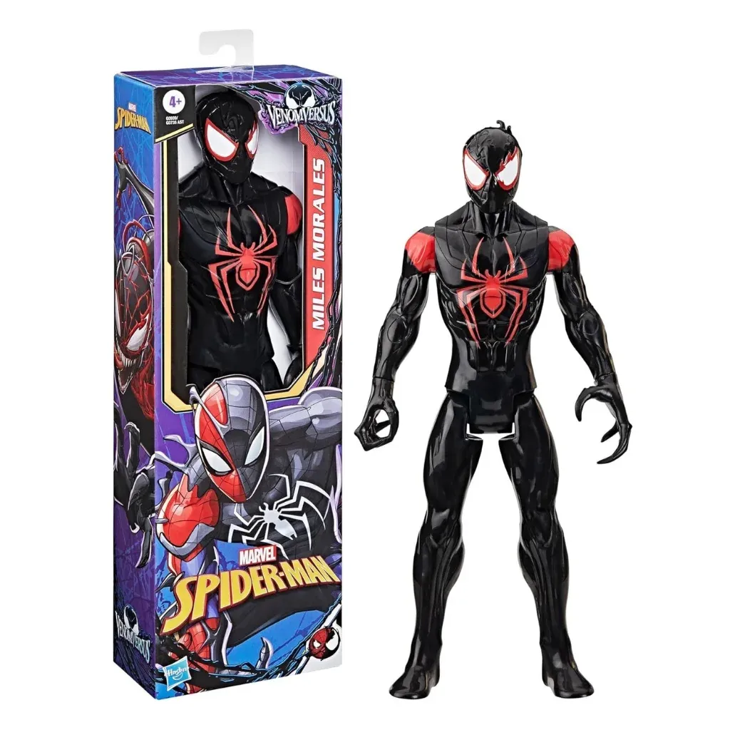 hasbro titan hero: venomversus – miles morales figura, 30cm - slika 4