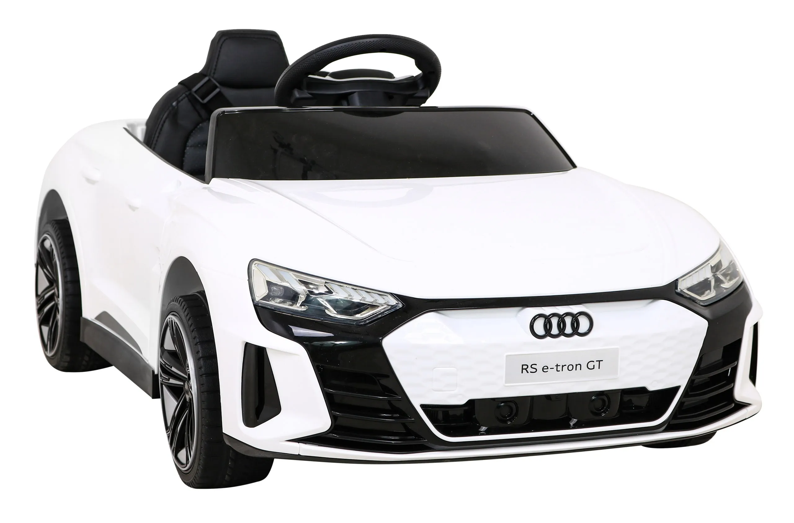 licencirani auto na akumulator audi rs e-tron gt - bijeli - slika 2