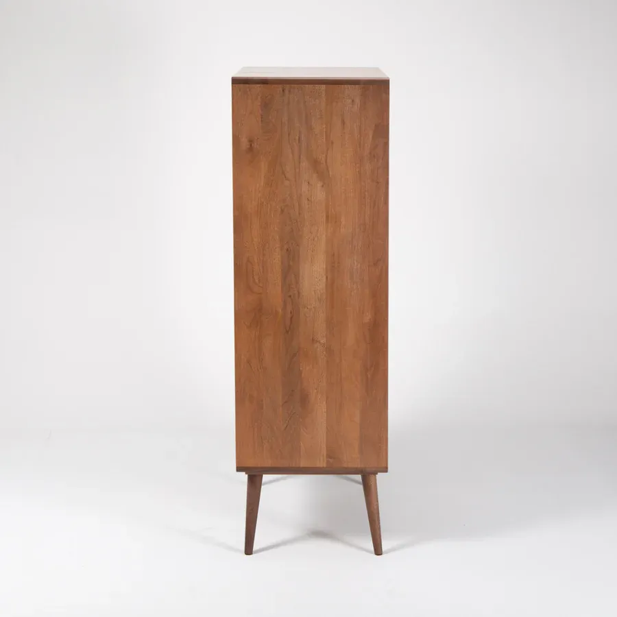 komoda mua 74.3x131.8cm, materijal: puno drvo orah - slika 10