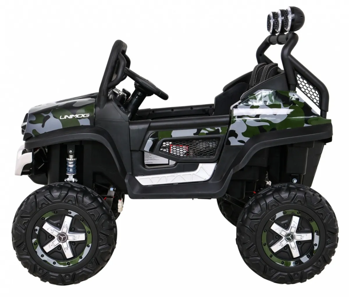 licencirani auto na akumultor mercedes benz unimog s - moro - slika 4