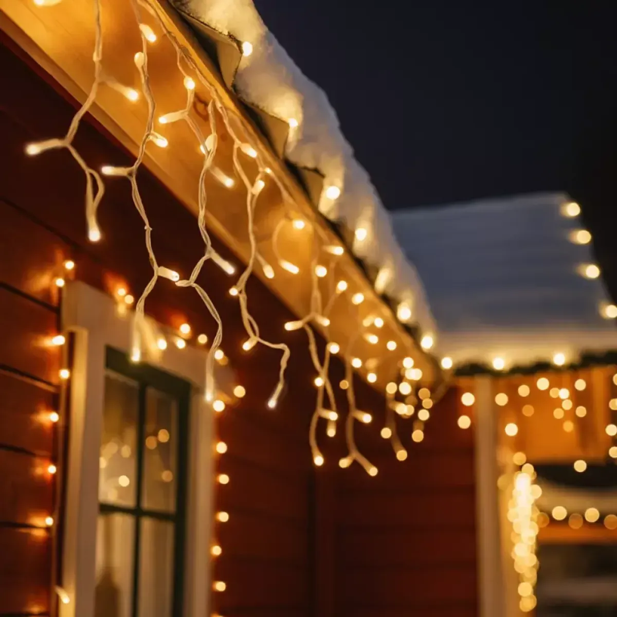led lampice 5 m – toplo bijela boja - slika 3