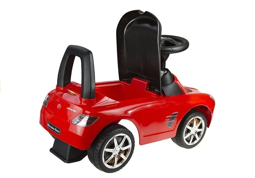dječja guralica mercedes benz sl - crveni - slika 5