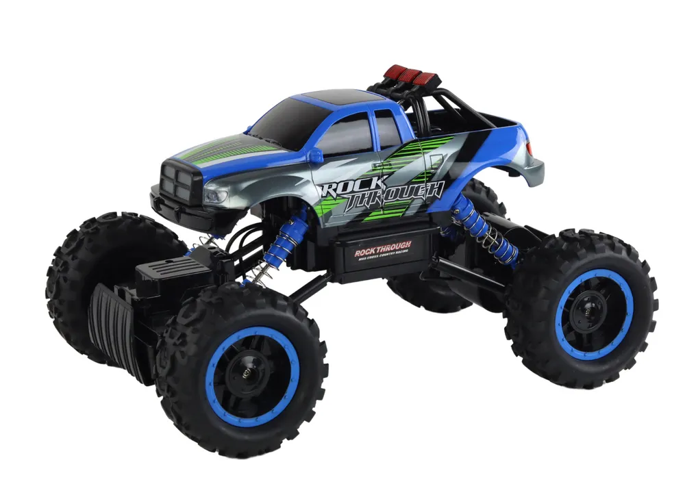 off-road remote controlled rc car 1:14 2.4g blue - slika 2