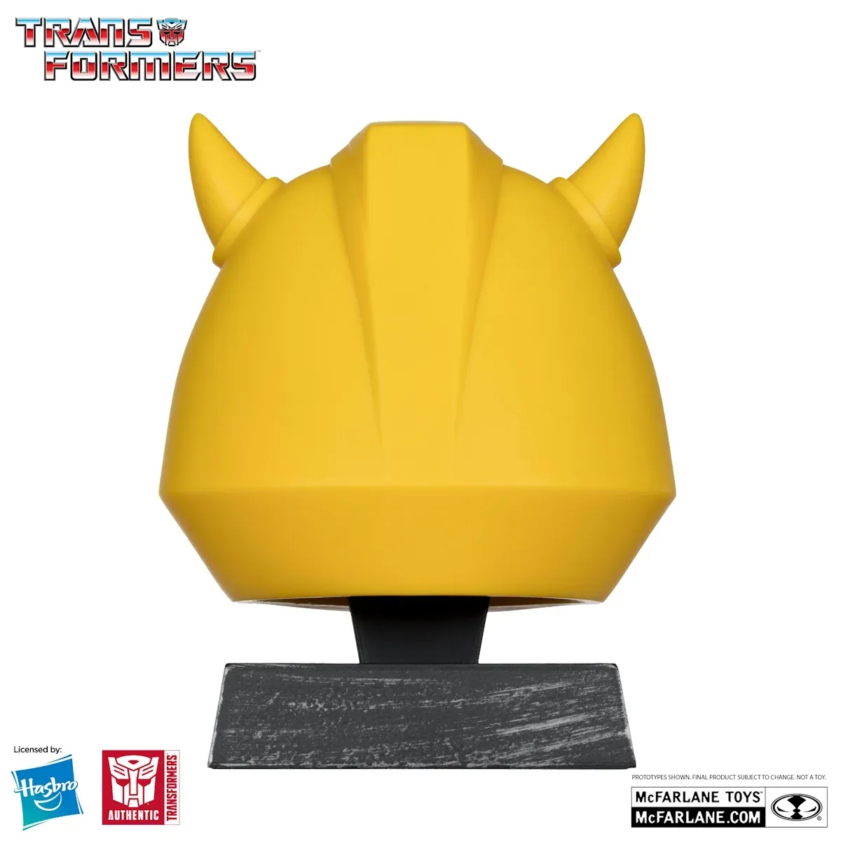 mcfarlane transformers – bumblebee 1:3 scale head - slika 4