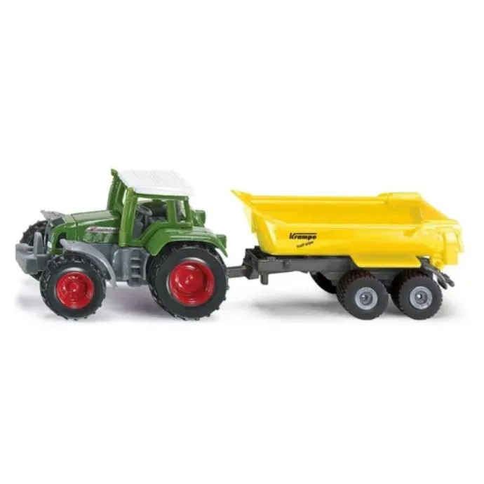 siku fendt traktor s kiper prikolicom - slika 1