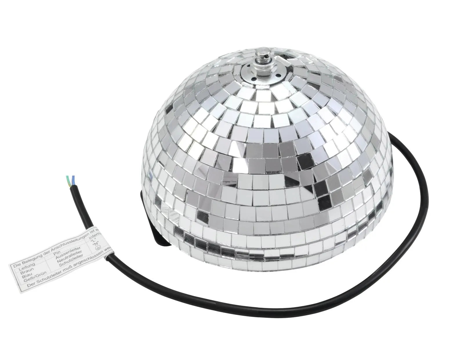 EUROLITE Half mirror ball 20cm motorized - Križevci