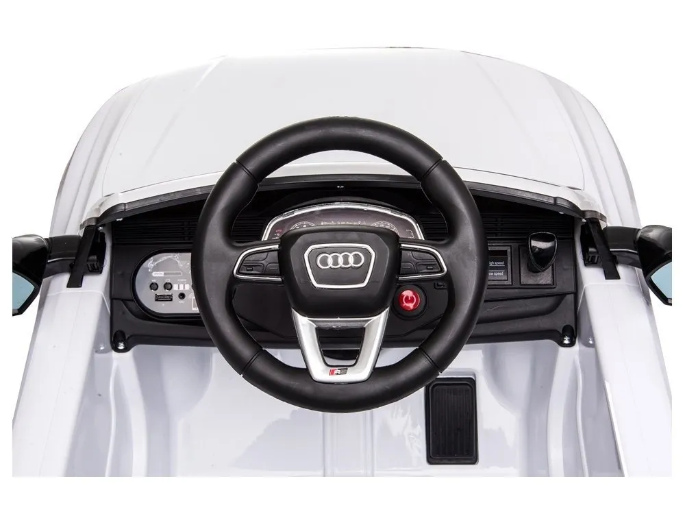 licencirani auto na akumulator audi rs q8 - bijeli - slika 7
