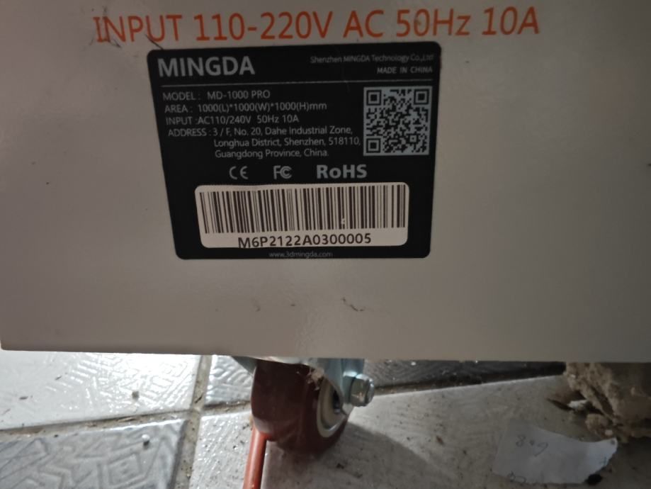 3d printer mingda 666 pro - slika 4