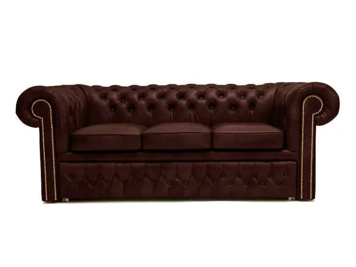 chesterfield trosjed ležaj first class leather | 3-sjedišta - slika 2