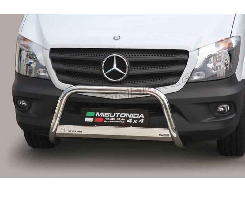 bull bar prednja zaštita za mercedes sprinter w906 / vw crafter - slika 7