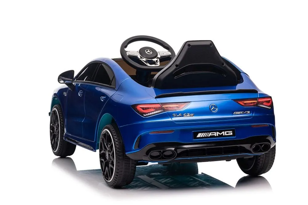 licencirani auto na akumulator mercedes cla 45s amg 4×4 – plavi - slika 6