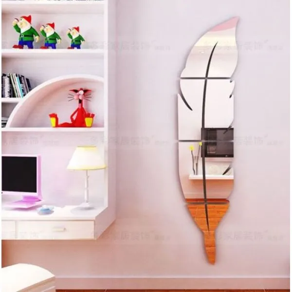 zrcalna naljepnica za zid 120cm - slika 2