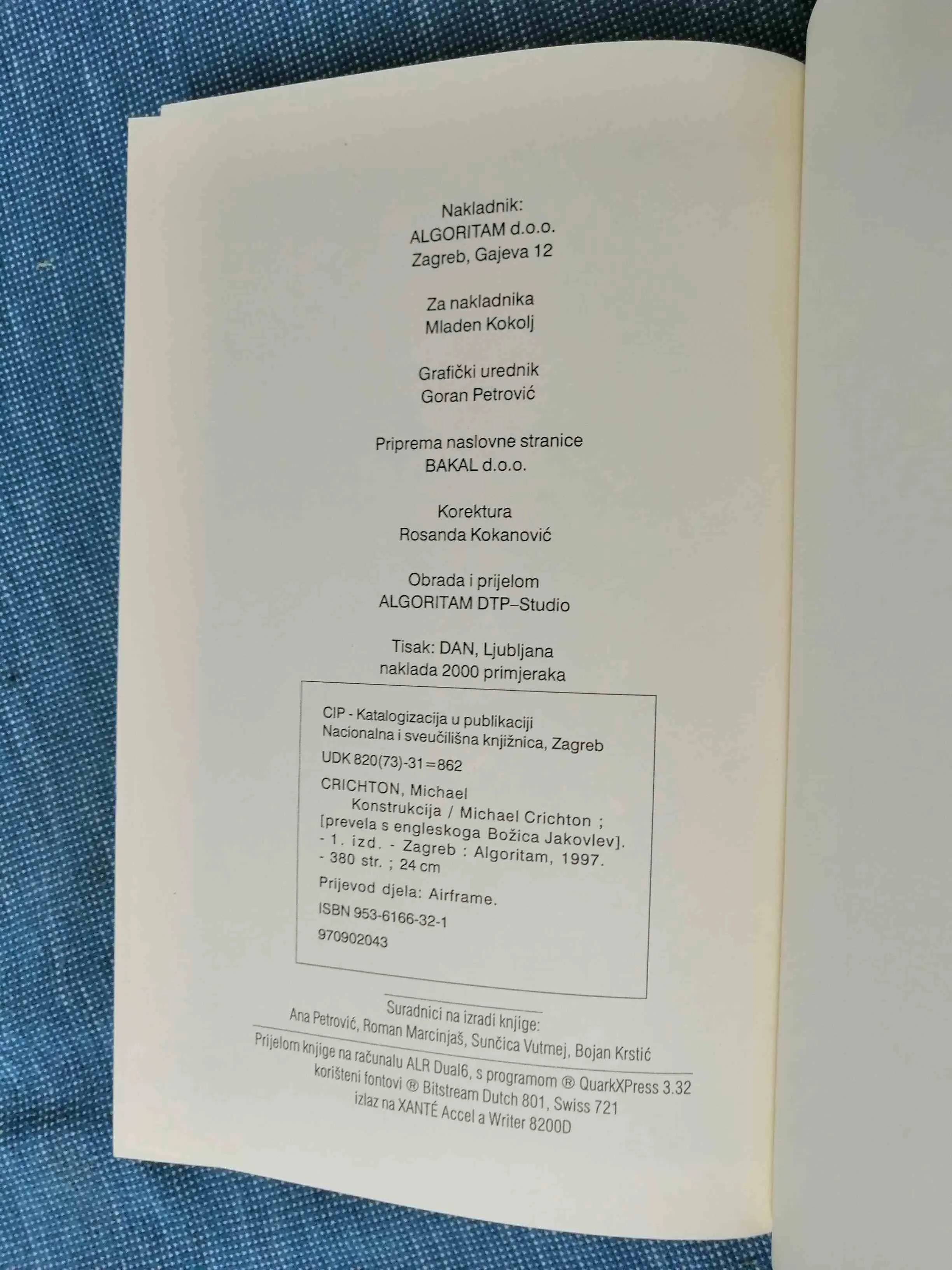 michael crichton – konstrukcija - slika 4