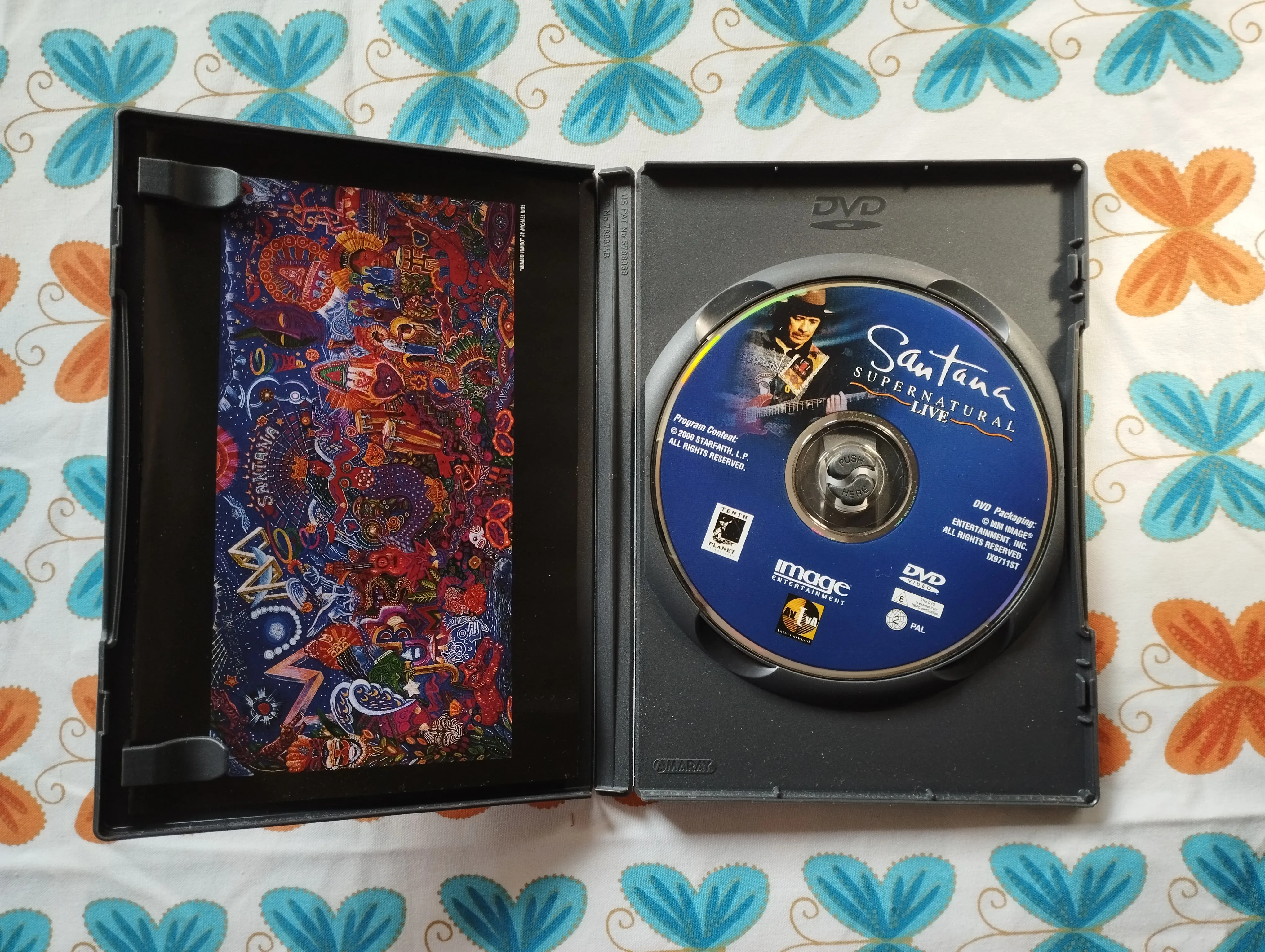 supernatural live santana dvd - slika 2