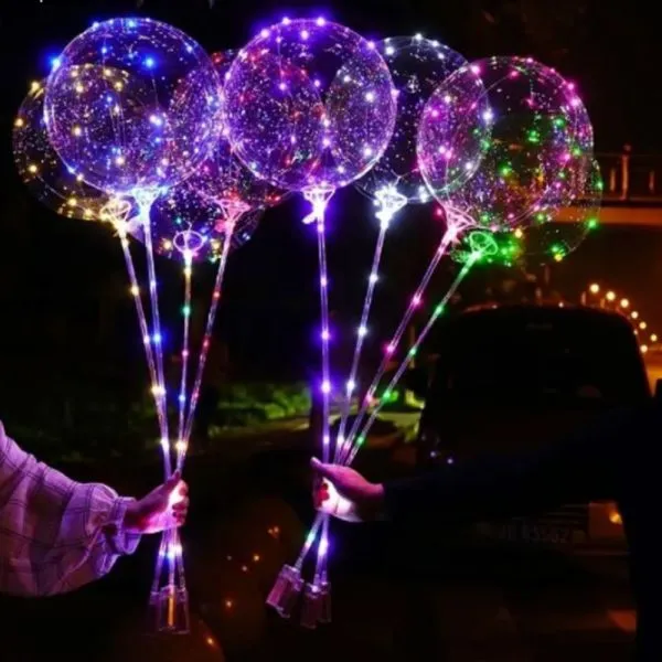 Magični LED balon sa 2metra svjetleće trake - Zagreb