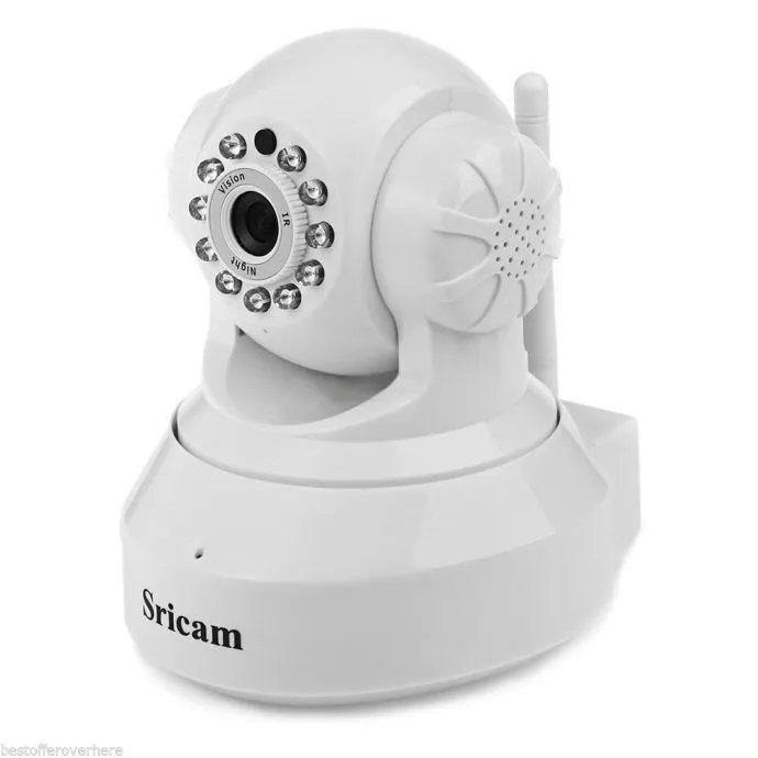 sigurnosna wifi wireless hd p2p kamera + noćno snimanje - slika 4