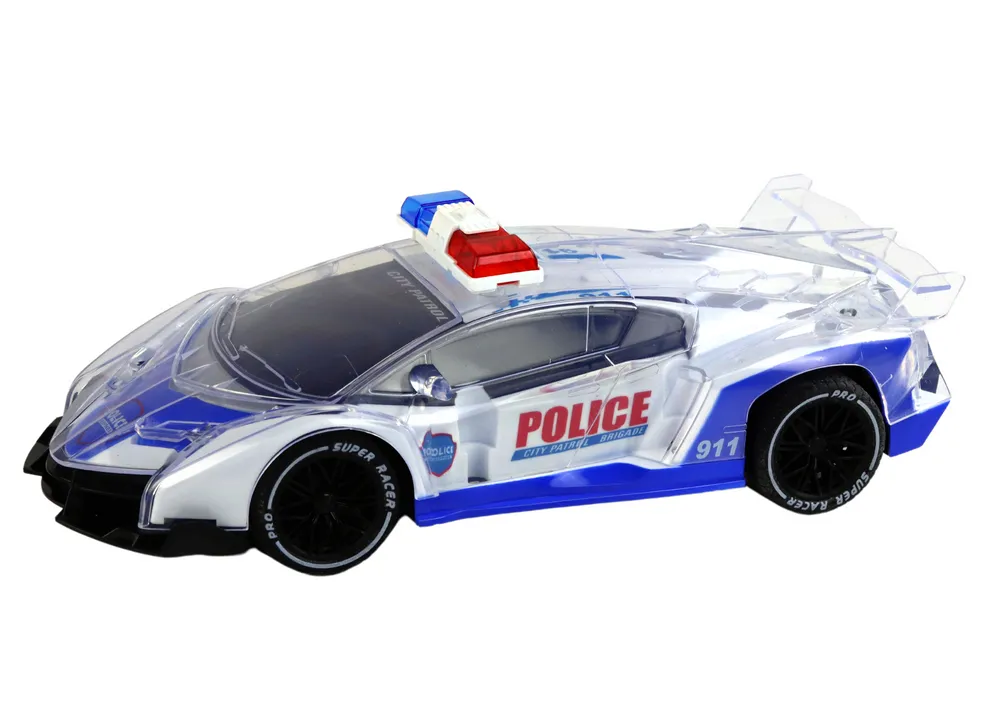 auto na daljinsko upravljanje police sports 1:16 lights - slika 3