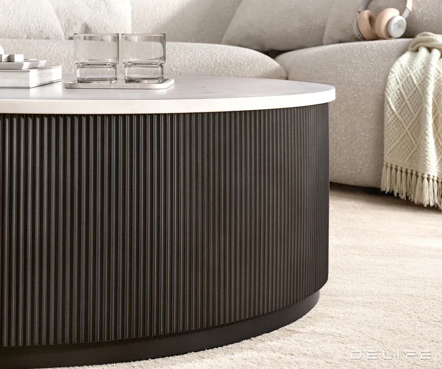 klub stolić fiorano 90x90cm, materijal: mramor - slika 3