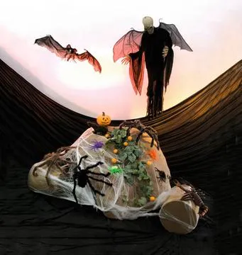europalms halloween figure sceleton with wings - slika 4