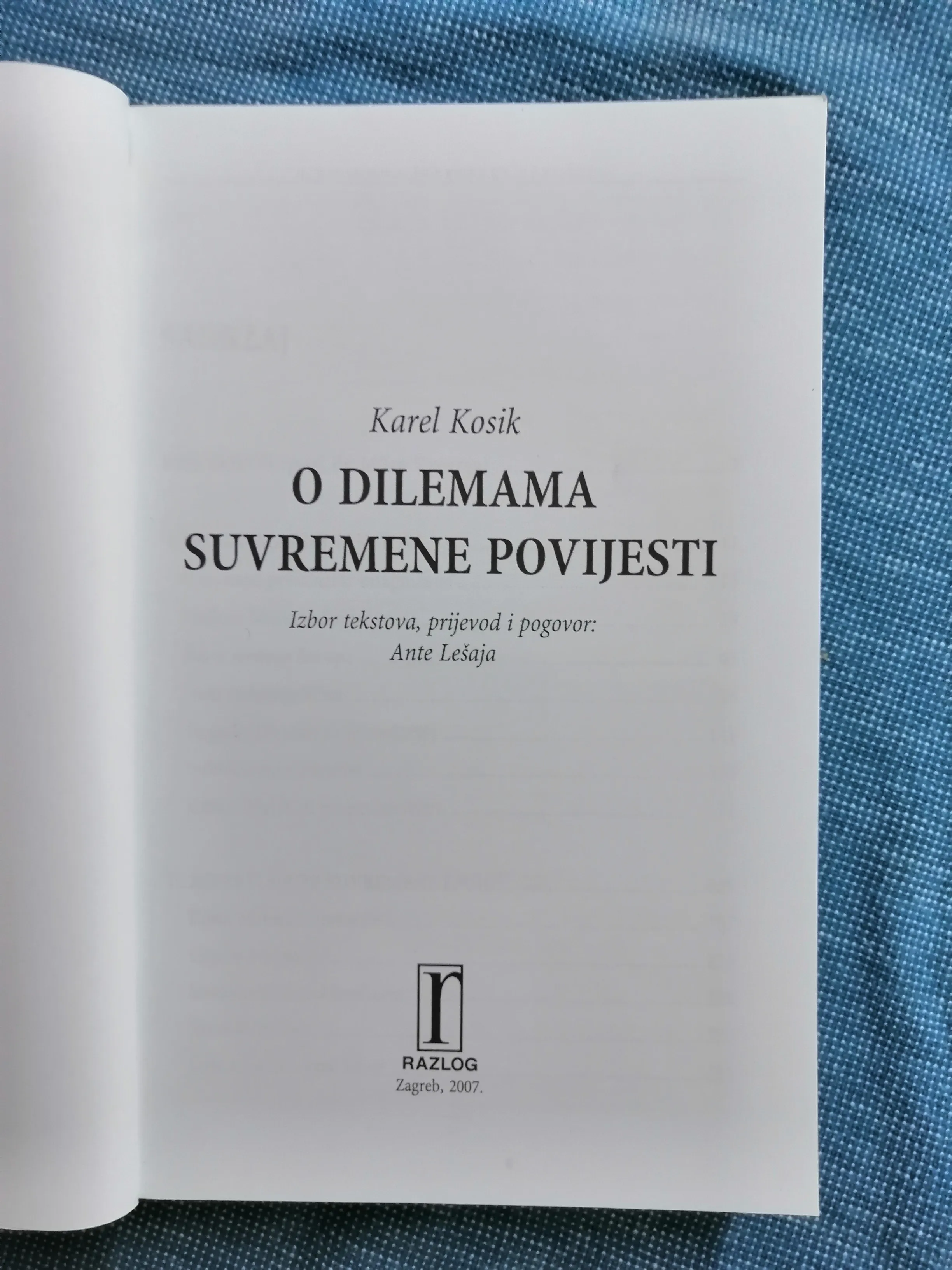 karel kosik – o dilemama suvremene povijesti - slika 2
