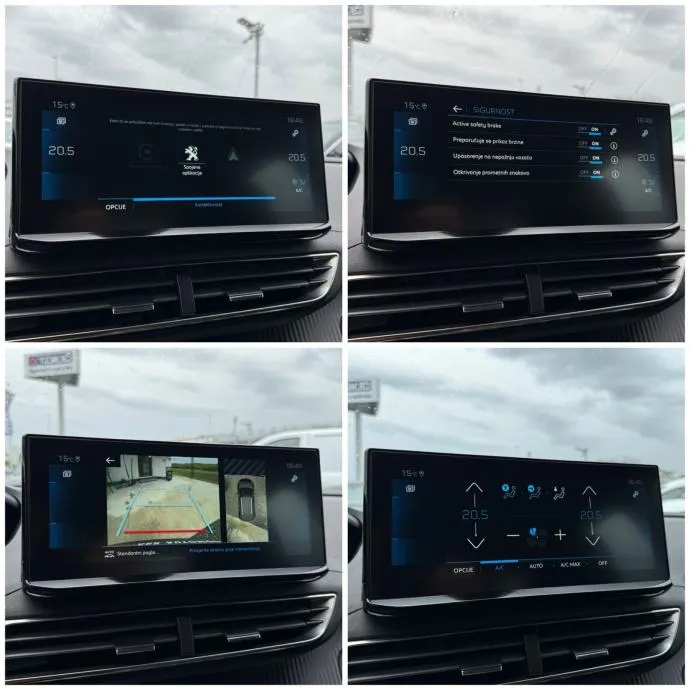 peugeot 3008 1,5hdi automatik °virtual°navi°kamera°leasing bez učešća° - slika 16
