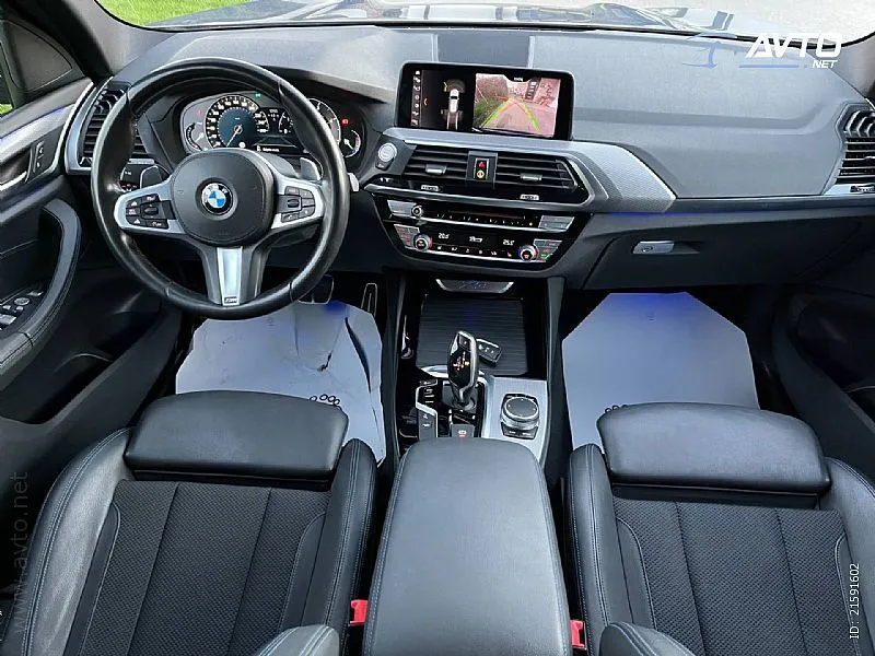 bmw x3 serije: xdrive20d m-sport-1 owner-led-kamera-alu-navi - slika 10