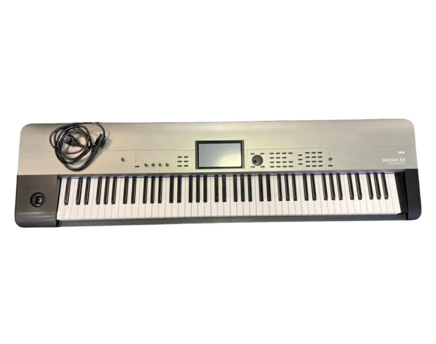 klavijature korg krome 88ex + slušalice + pedala / r1, rate! - slika 4