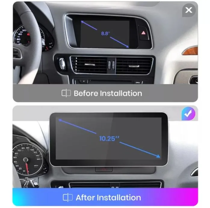 original android za audi q5 2009-2017 multimedija navigacija + kamera - slika 13