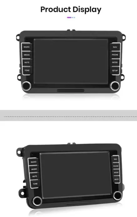 vw golf 5 6 originalni radio navigacija multimedija android kamera - slika 2