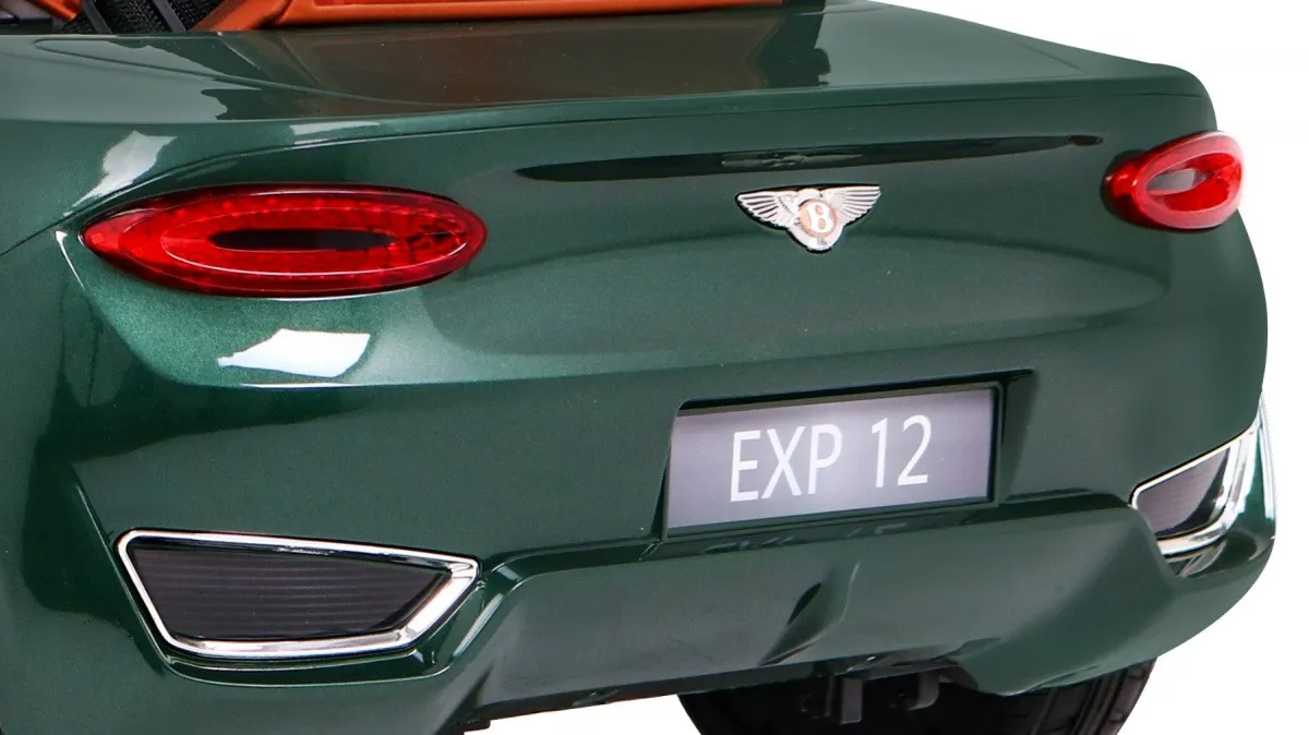 licencirani auto na akumulator bentley exp12 -zeleni/lakirani - slika 11