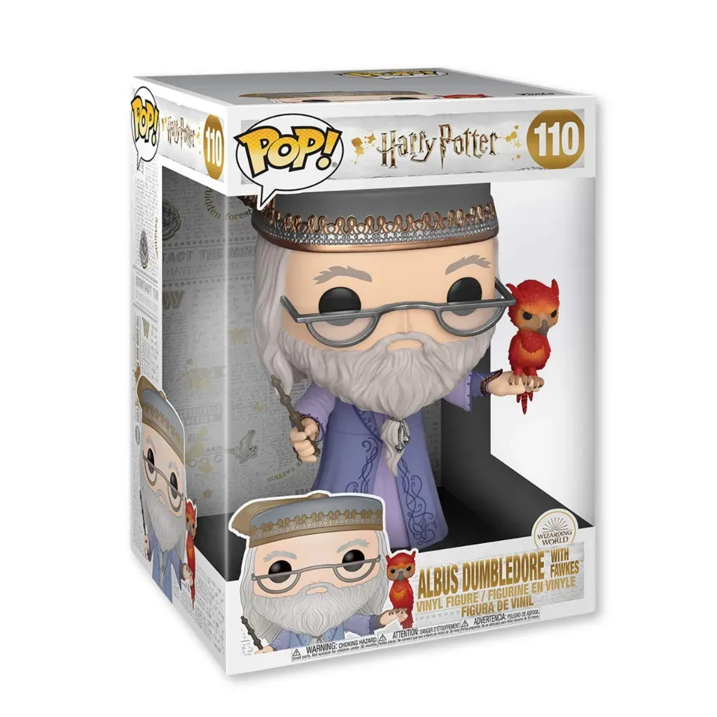Funko Pop! Harry Potter – Albus Dumbledore with Fawkes #110 - Zagreb