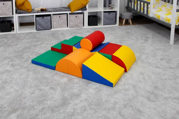 set od 8 pjenastih blokova soft play - višebojni avanturist - slika 7