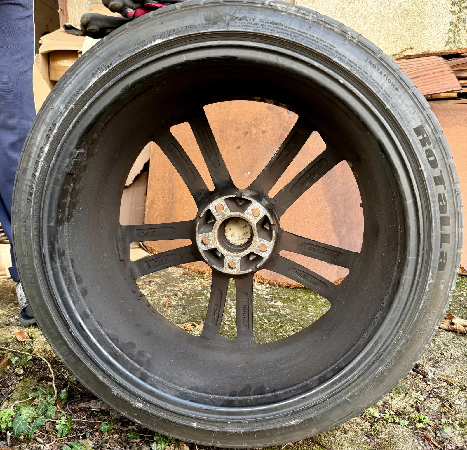 audi a5 alu felge 20” 9j et37 + zimske gume - slika 10