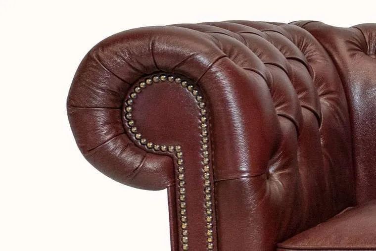 chesterfield trosjed class leather | 3-sjedišta - slika 2