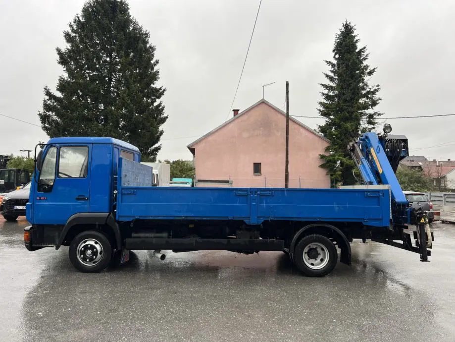 man 8.153 l2000 sa palfinger kranom, 1994 god. - slika 3