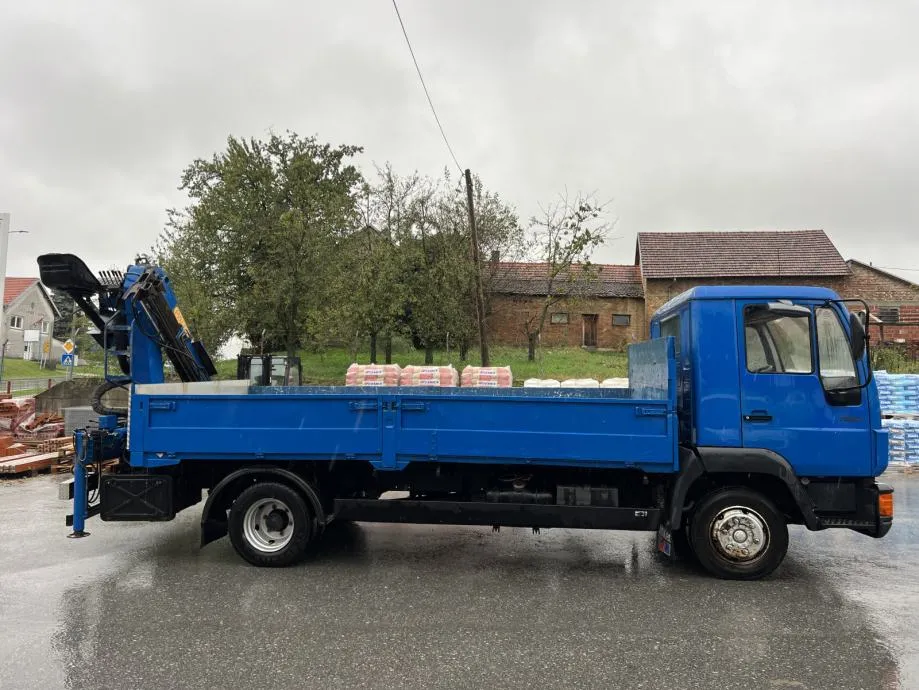 man 8.153 l2000 sa palfinger kranom, 1994 god. - slika 4