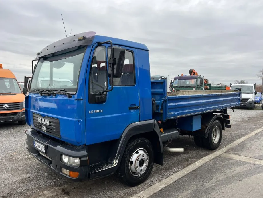 MAN 8.180 trostrani meiller kiper, 2001 god.
