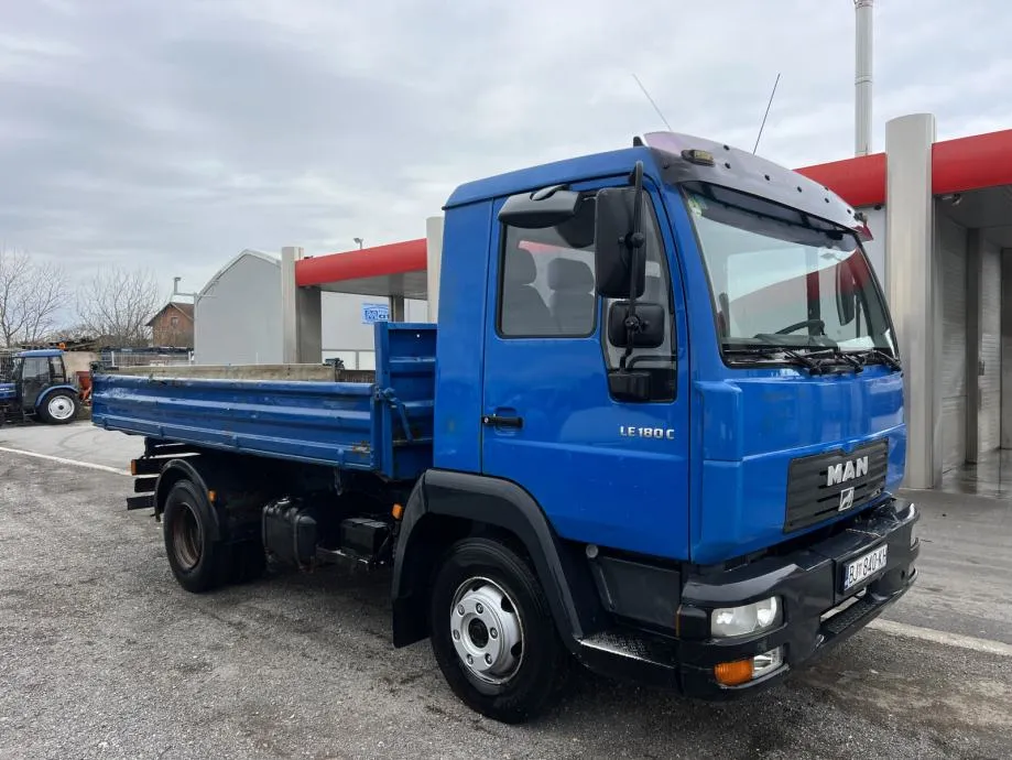 man 8.180 trostrani meiller kiper, 2001 god. - slika 3