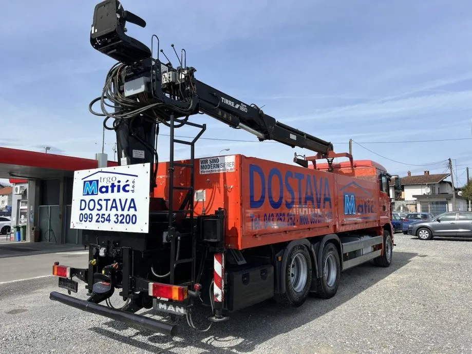 man tga 26 410 s kranom 6x2, 2003 god. - slika 5