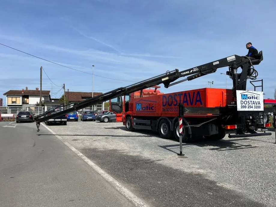 man tga 26 410 s kranom 6x2, 2003 god. - slika 16