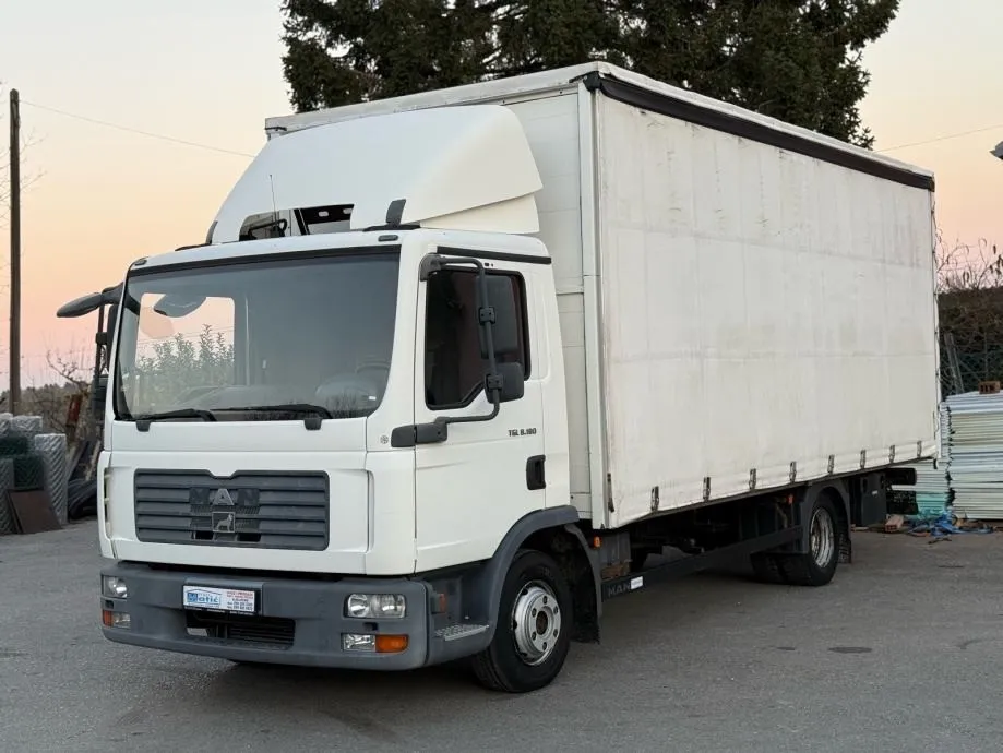 MAN TGL 8.180 cerada, 2007 god. - Bjelovar